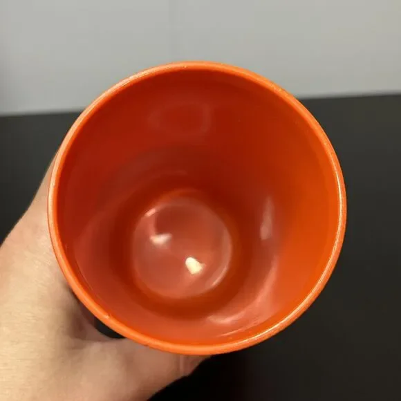 Vintage Tupperware Tumblers Cups 873 - 12 oz. Harvest Colors Set of 5 Stackable - Picture 12 of 14